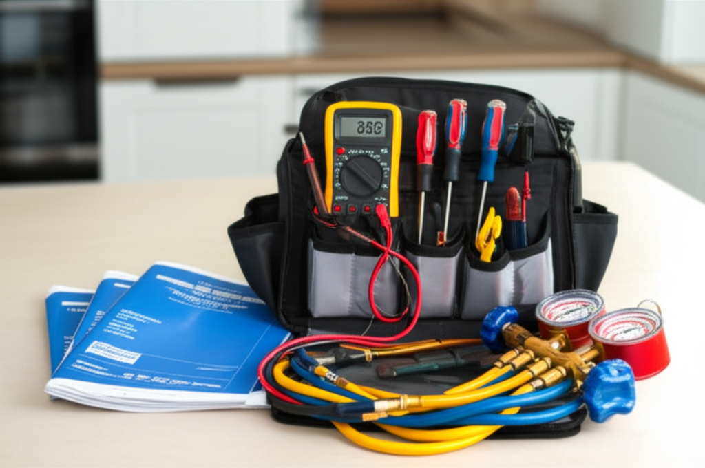 Professional appliance repair tools and equipment